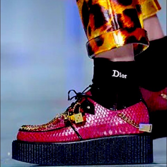 Dior 2000’s Vintage Hard Core Gambler Logo ID Curb Link Bracelet - Picture 7 of 16